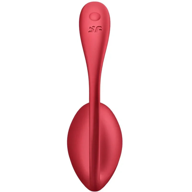 SATISFYER - SHINY PETAL G POINT REMOTE CONTROL STIMULATOR RED FREE APP - Happytoys Sexshop: online sex shop for Feeling Happy & Easy 😊 - Discreet geleverd