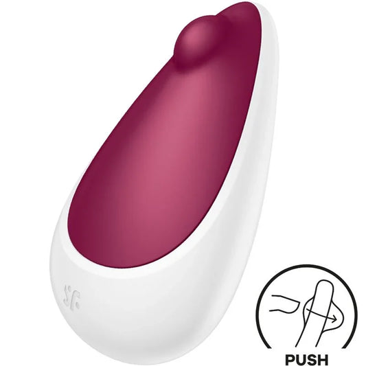 SATISFYER - SPOT ON 3 CLITORIS STIMULATOR BERRY - Happytoys Sexshop: online sex shop for Feeling Happy & Easy 😊 - Discreet geleverd