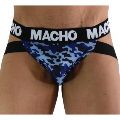 MACHO - MX28MV JOCK MILITARY GREEN S - Happytoys Sexshop: online sex shop for Feeling Happy & Easy 😊 - Discreet geleverd