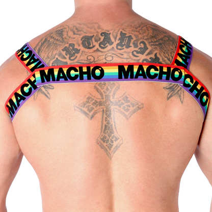 MACHO - DOUBLE HARNESS PRIDE LIMITED - Happytoys Sexshop: online sex shop for Feeling Happy & Easy 😊 - Discreet geleverd