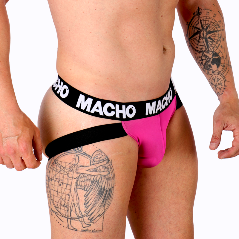 MACHO - MX28FA JOCK YELLOW S - Happytoys Sexshop: online sex shop for Feeling Happy & Easy 😊 - Discreet geleverd