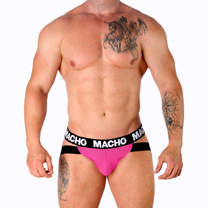 MACHO - MX28FA JOCK YELLOW S - Happytoys Sexshop: online sex shop for Feeling Happy & Easy 😊 - Discreet geleverd