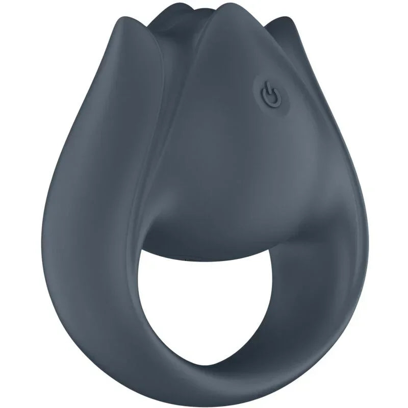 SATISFYER - PERFECT PAIR 2 MULTIVIBRATOR 2 IN 1 PENIS RING AND FINGER STIMULATOR GREY - Happytoys Sexshop: online sex shop for Feeling Happy & Easy 😊 - Discreet geleverd