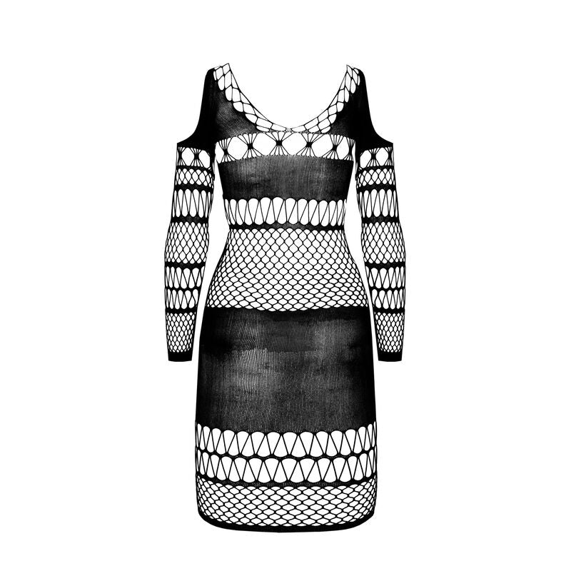 PASSION - BS 105 BODYSTOCKING BLACK ONE SIZE - Happytoys Sexshop: online sex shop for Feeling Happy & Easy 😊 - Discreet geleverd