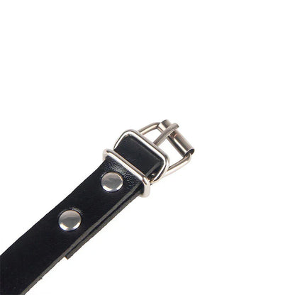 SUBBLIME - 953690 HANDCUFFS WITH BONDAGE BELT BLACK ONE SIZE - Happytoys Sexshop: online sex shop for Feeling Happy & Easy 😊 - Discreet geleverd