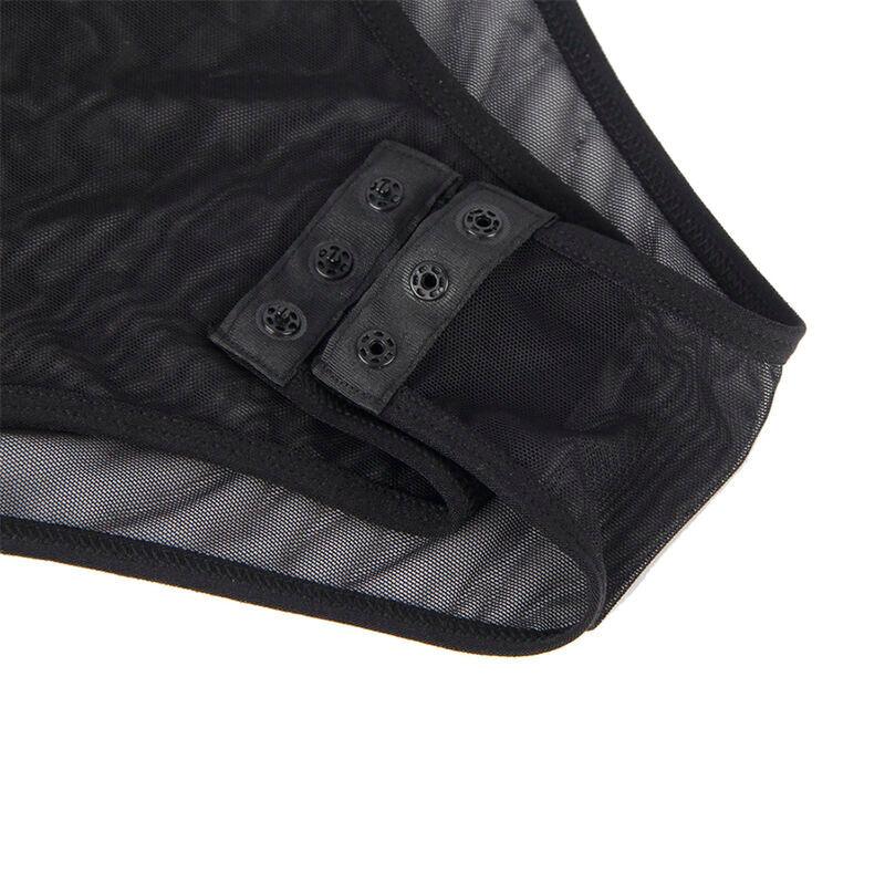 SUBBLIME - 954055 SEXY LACE BODYSUIT BLACK S/M - Happytoys Sexshop: online sex shop for Feeling Happy & Easy 😊 - Discreet geleverd