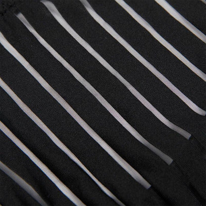 SUBBLIME - 954154 BODY WITH GARTER BELT BLACK L/XL - Happytoys Sexshop: online sex shop for Feeling Happy & Easy 😊 - Discreet geleverd