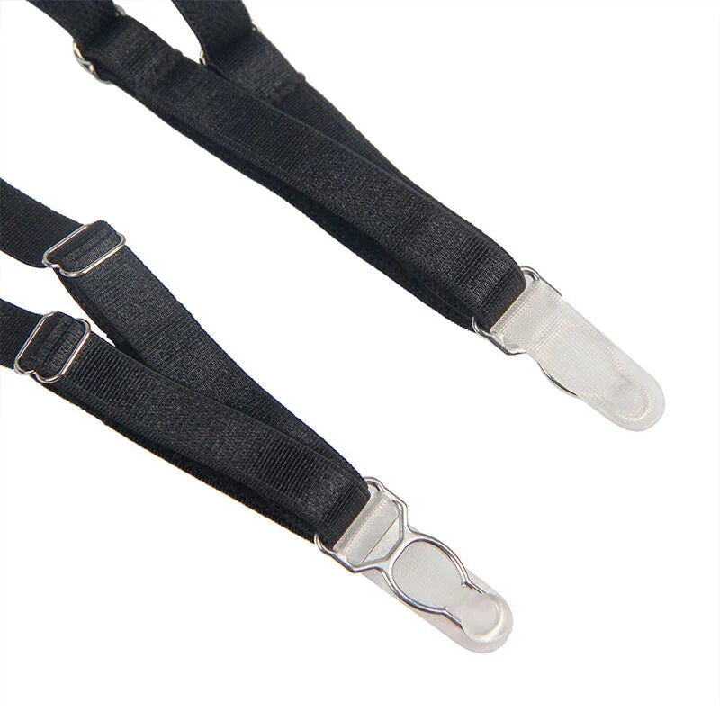 SUBBLIME - 954154 BODY WITH GARTER BELT BLACK L/XL - Happytoys Sexshop: online sex shop for Feeling Happy & Easy 😊 - Discreet geleverd