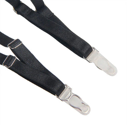 SUBBLIME - 954154 BODY WITH GARTER BELT BLACK L/XL - Happytoys Sexshop: online sex shop for Feeling Happy & Easy 😊 - Discreet geleverd