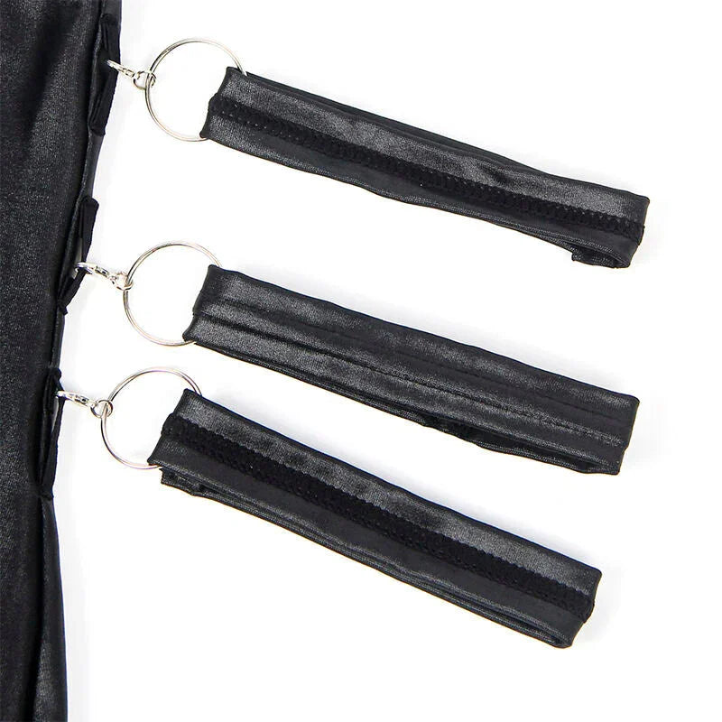 SUBBLIME - 954413 LEATHER BONDAGE BODY BLACK L/XL - Happytoys Sexshop: online sex shop for Feeling Happy & Easy 😊 - Discreet geleverd