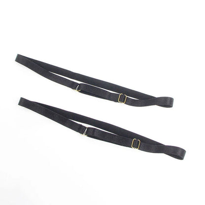 SUBBLIME - 954451 SEXY MESH DRESS LEATHER BLACK L/XL - Happytoys Sexshop: online sex shop for Feeling Happy & Easy 😊 - Discreet geleverd