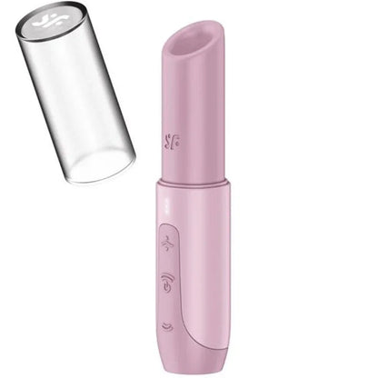 SATISFYER - SECRET KISS WAVE CLITORIS STIMULATOR PINK - Happytoys Sexshop: online sex shop for Feeling Happy & Easy 😊 - Discreet geleverd