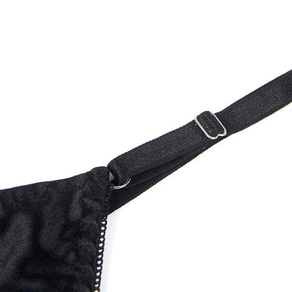 SUBBLIME - 955205 BRA SET WITH ADJUSTABLE BLACK BOW L/XL - Happytoys Sexshop: online sex shop for Feeling Happy & Easy 😊 - Discreet geleverd