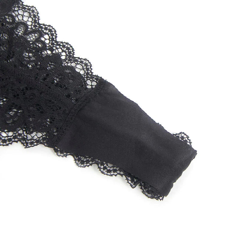 SUBBLIME - 955465 BLACK LEATHER ZIPPER BODY L/XL - Happytoys Sexshop: online sex shop for Feeling Happy & Easy 😊 - Discreet geleverd