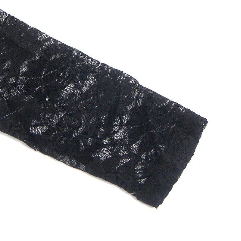 SUBBLIME - 955595 LONG SLEEVE DRESS WITH BLACK LACE S/M - Happytoys Sexshop: online sex shop for Feeling Happy & Easy 😊 - Discreet geleverd