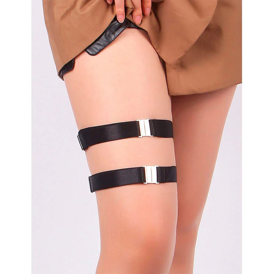 SUBBLIME - 957476 ADJUSTABLE BUCKLES BLACK - Happytoys Sexshop: online sex shop for Feeling Happy & Easy 😊 - Discreet geleverd