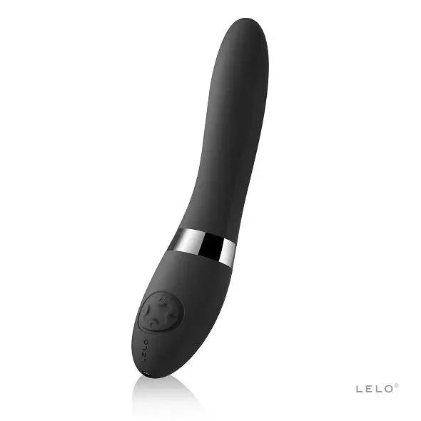 LELO - ELISE 2 BLACK VIBRATOR - Happytoys Sexshop: online sex shop for Feeling Happy & Easy 😊 - Discreet geleverd