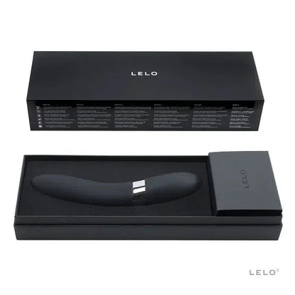 LELO - ELISE 2 BLACK VIBRATOR - Happytoys Sexshop: online sex shop for Feeling Happy & Easy 😊 - Discreet geleverd