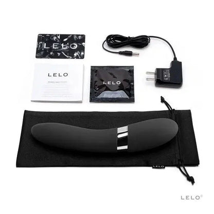 LELO - ELISE 2 BLACK VIBRATOR - Happytoys Sexshop: online sex shop for Feeling Happy & Easy 😊 - Discreet geleverd