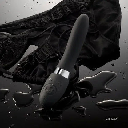 LELO - ELISE 2 BLACK VIBRATOR - Happytoys Sexshop: online sex shop for Feeling Happy & Easy 😊 - Discreet geleverd