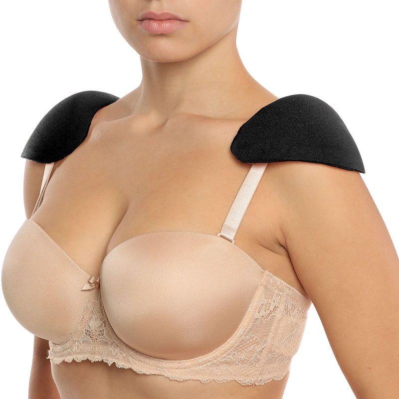 BYE-BRA - SHOULDER PROTECTORS SUPPORT BLACK - Happytoys Sexshop: online sex shop for Feeling Happy & Easy 😊 - Discreet geleverd