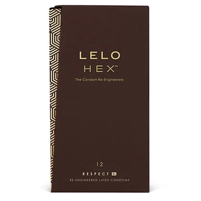 LELO - HEX CONDOMS RESPECT XL 12 PACK - Happytoys Sexshop: online sex shop for Feeling Happy & Easy 😊 - Discreet geleverd