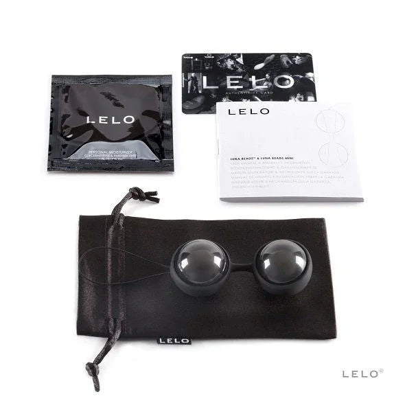 LELO - LUNA BEADS NOIR KEGEL BALLS - Happytoys Sexshop: online sex shop for Feeling Happy & Easy 😊 - Discreet geleverd