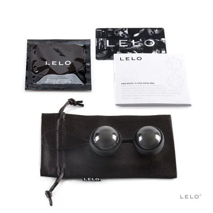 LELO - LUNA BEADS NOIR KEGEL BALLS - Happytoys Sexshop: online sex shop for Feeling Happy & Easy 😊 - Discreet geleverd