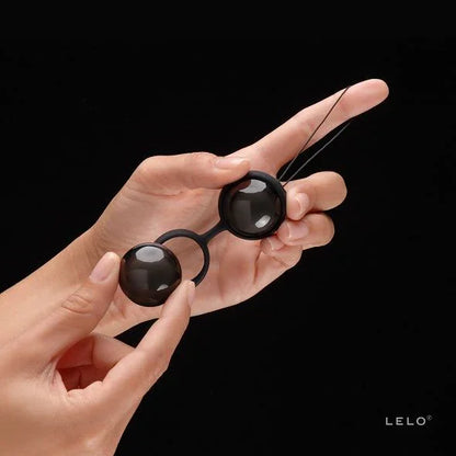 LELO - LUNA BEADS NOIR KEGEL BALLS - Happytoys Sexshop: online sex shop for Feeling Happy & Easy 😊 - Discreet geleverd