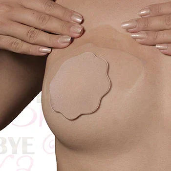 BYE-BRA - BREASTS ENHANCER + NIPPLE COVERS SYLICON CUP F/H - Happytoys Sexshop: online sex shop for Feeling Happy & Easy 😊 - Discreet geleverd