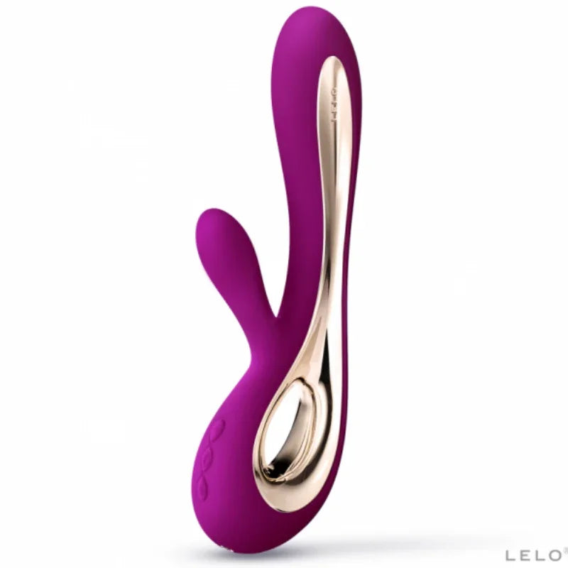 LELO - SORAYA 2 RABBIT PURPLE VIBRATOR - Happytoys Sexshop: online sex shop for Feeling Happy & Easy 😊 - Discreet geleverd