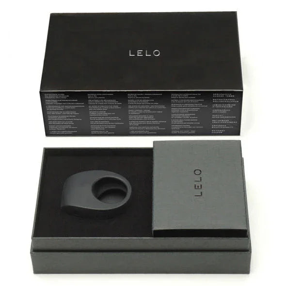 LELO - TOR II BLACK VIBRATOR RING - Happytoys Sexshop: online sex shop for Feeling Happy & Easy 😊 - Discreet geleverd