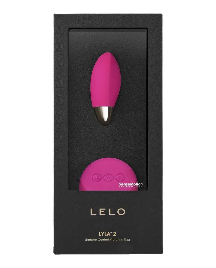 LELO - LYLA 2 INSIGNIA DESIGN EDITION FUCHSIA MASSAGER EGG - Happytoys Sexshop: online sex shop for Feeling Happy & Easy 😊 - Discreet geleverd