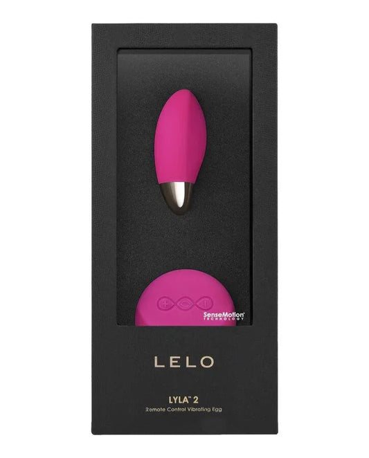 LELO - LYLA 2 INSIGNIA DESIGN EDITION FUCHSIA MASSAGER EGG - Happytoys Sexshop: online sex shop for Feeling Happy & Easy 😊 - Discreet geleverd