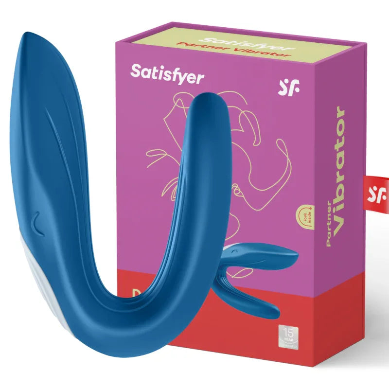 SATISFYER - PARTNER TOY WHALE VIBRATOR STIMULATING BOTH PARTNERS 2020 EDITION - Happytoys Sexshop: online sex shop for Feeling Happy & Easy 😊 - Discreet geleverd