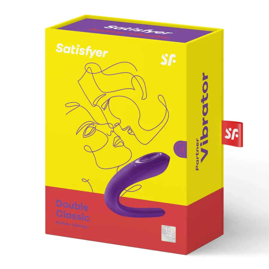 SATISFYER - PARTNER TOY VIBRATOR STIMULATING BOTH PARTNERS - Happytoys Sexshop: online sex shop for Feeling Happy & Easy 😊 - Discreet geleverd