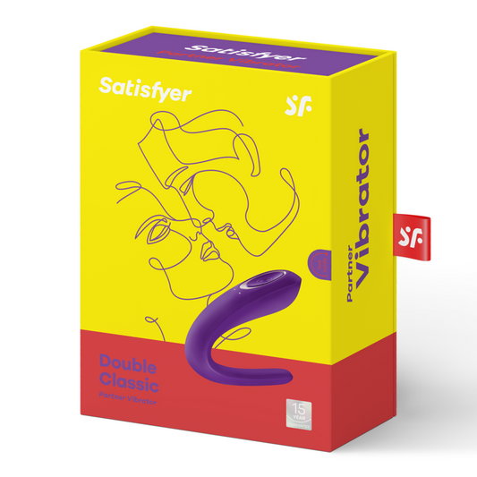 SATISFYER - PARTNER TOY VIBRATOR STIMULATING BOTH PARTNERS - Happytoys Sexshop: online sex shop for Feeling Happy & Easy 😊 - Discreet geleverd