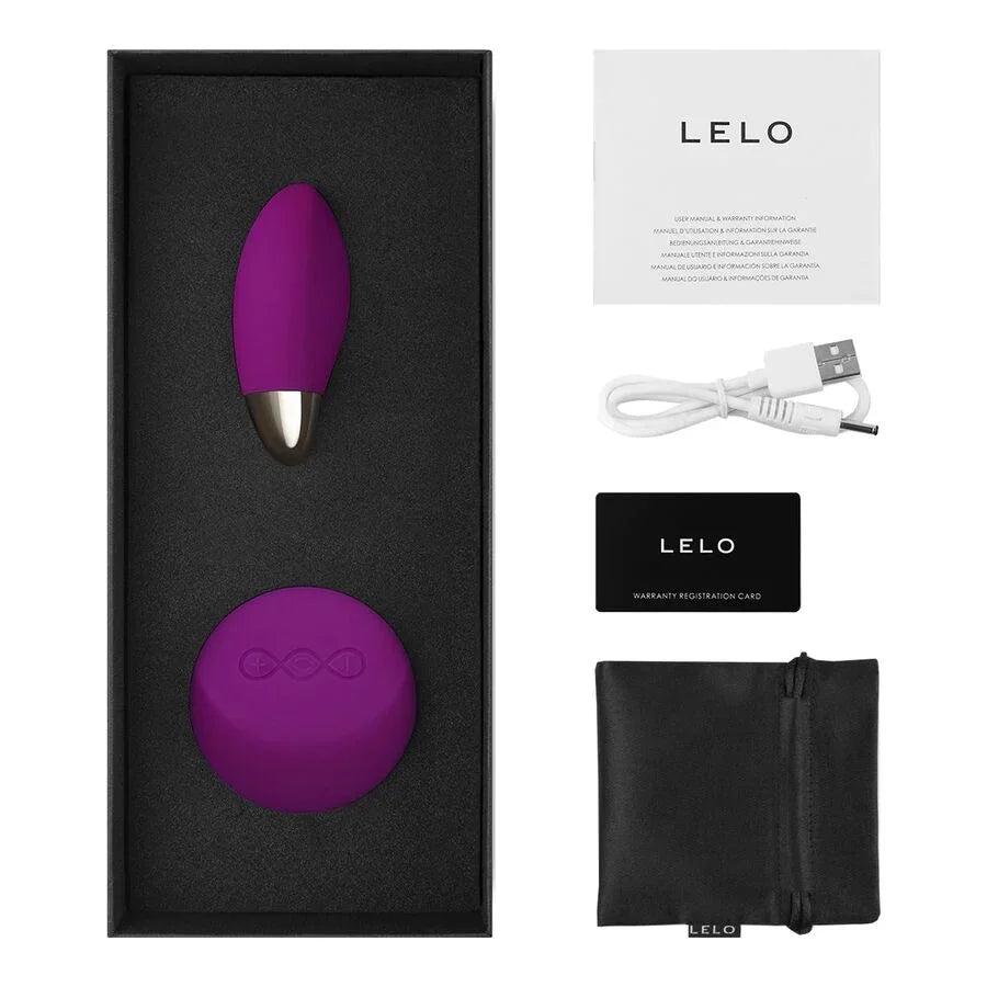 LELO - LYLA 2 INSIGNIA DESIGN EDITION PURPLE MASSAGER EGG - Happytoys Sexshop: online sex shop for Feeling Happy & Easy 😊 - Discreet geleverd