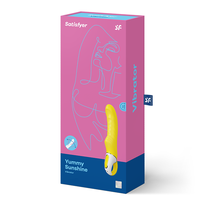 SATISFYER - VIBE YUMMY SUNSHINE - Happytoys Sexshop: online sex shop for Feeling Happy & Easy 😊 - Discreet geleverd