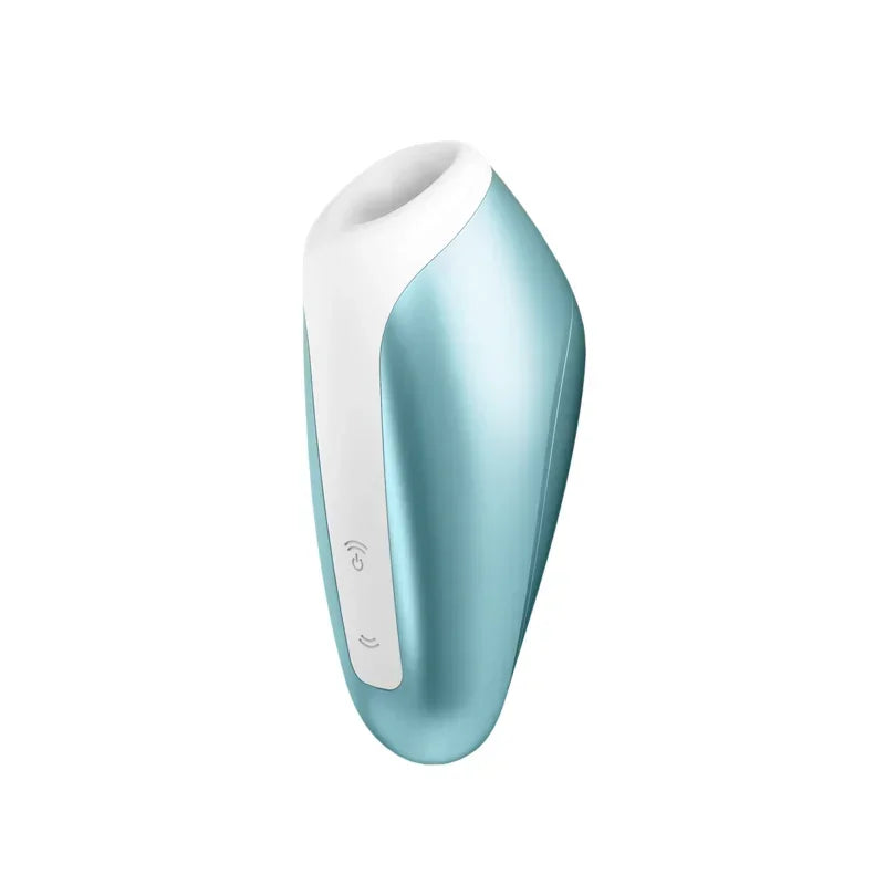 SATISFYER - LOVE BREEZE SUCTIONER ICE BLUE - Happytoys Sexshop: online sex shop for Feeling Happy & Easy 😊 - Discreet geleverd