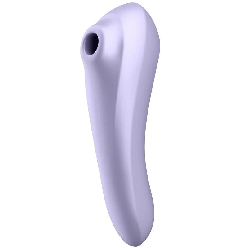SATISFYER - DUAL PLEASURE AIR PULSE VIBRATOR MAUVE - Happytoys Sexshop: online sex shop for Feeling Happy & Easy 😊 - Discreet geleverd