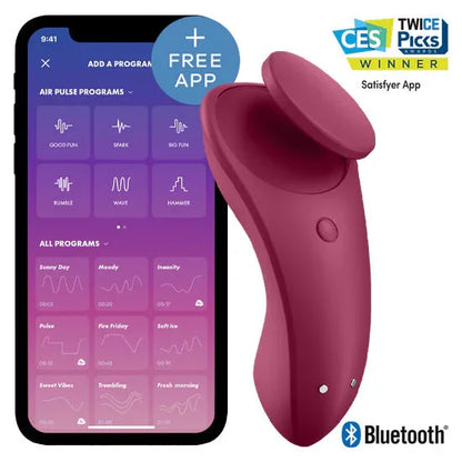 SATISFYER - SEXY SECRET PANTY - Happytoys Sexshop: online sex shop for Feeling Happy & Easy 😊 - Discreet geleverd