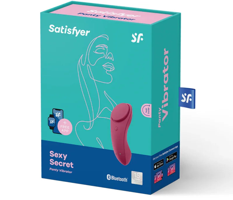 SATISFYER - SEXY SECRET PANTY - Happytoys Sexshop: online sex shop for Feeling Happy & Easy 😊 - Discreet geleverd