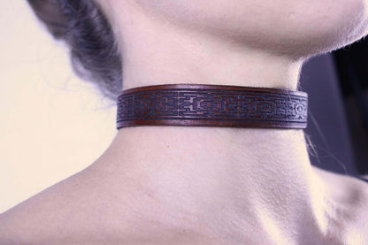 Submissive Collar for BDSM Bondage Gifts - Stylish Dom Sub Jewelry - Happytoys Sexshop: online sex shop for Feeling Happy & Easy 😊 - Discreet geleverd