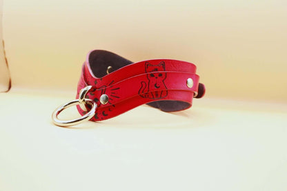 BDSM Collar for Petplay Discreet BDSM Jewelry for Submissives - Happytoys Sexshop: online sex shop for Feeling Happy & Easy 😊 - Discreet geleverd