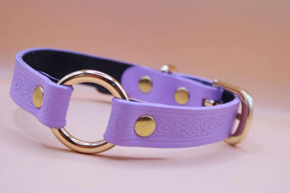 BDSM Day Collar Handmade Lilac BDSM Collar - Submissive Collar - Happytoys Sexshop: online sex shop for Feeling Happy & Easy 😊 - Discreet geleverd