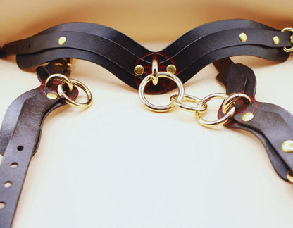 Bondage Gear Pentagram Set  Submissive Bondage Gear  Lingerie