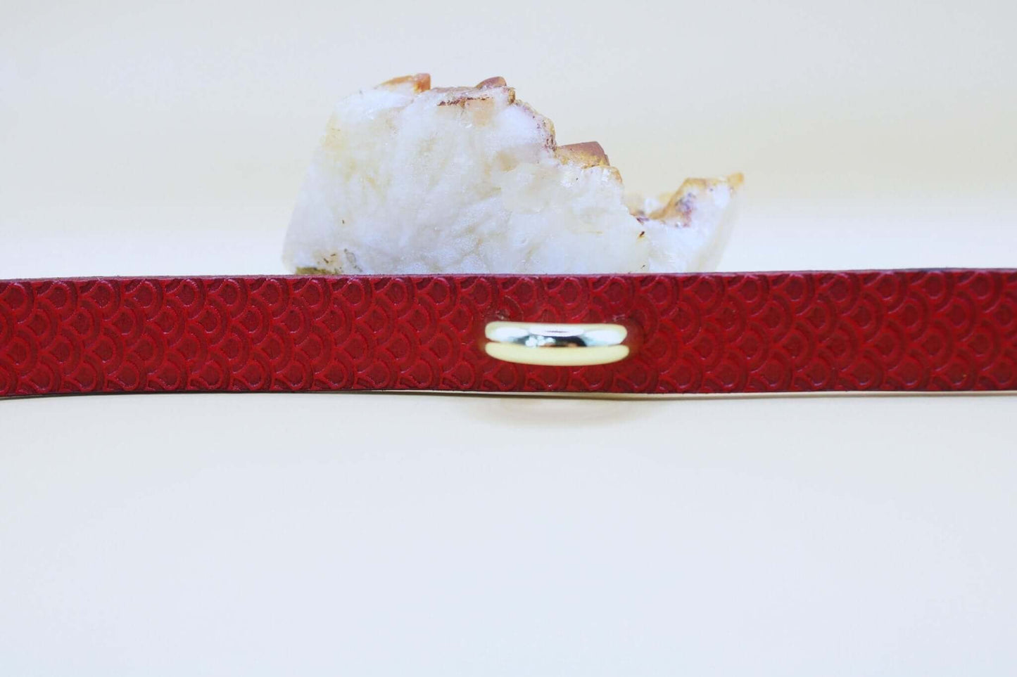 Leather Choker Collar - Elegant Submissive Jewelry for Stylish Wear