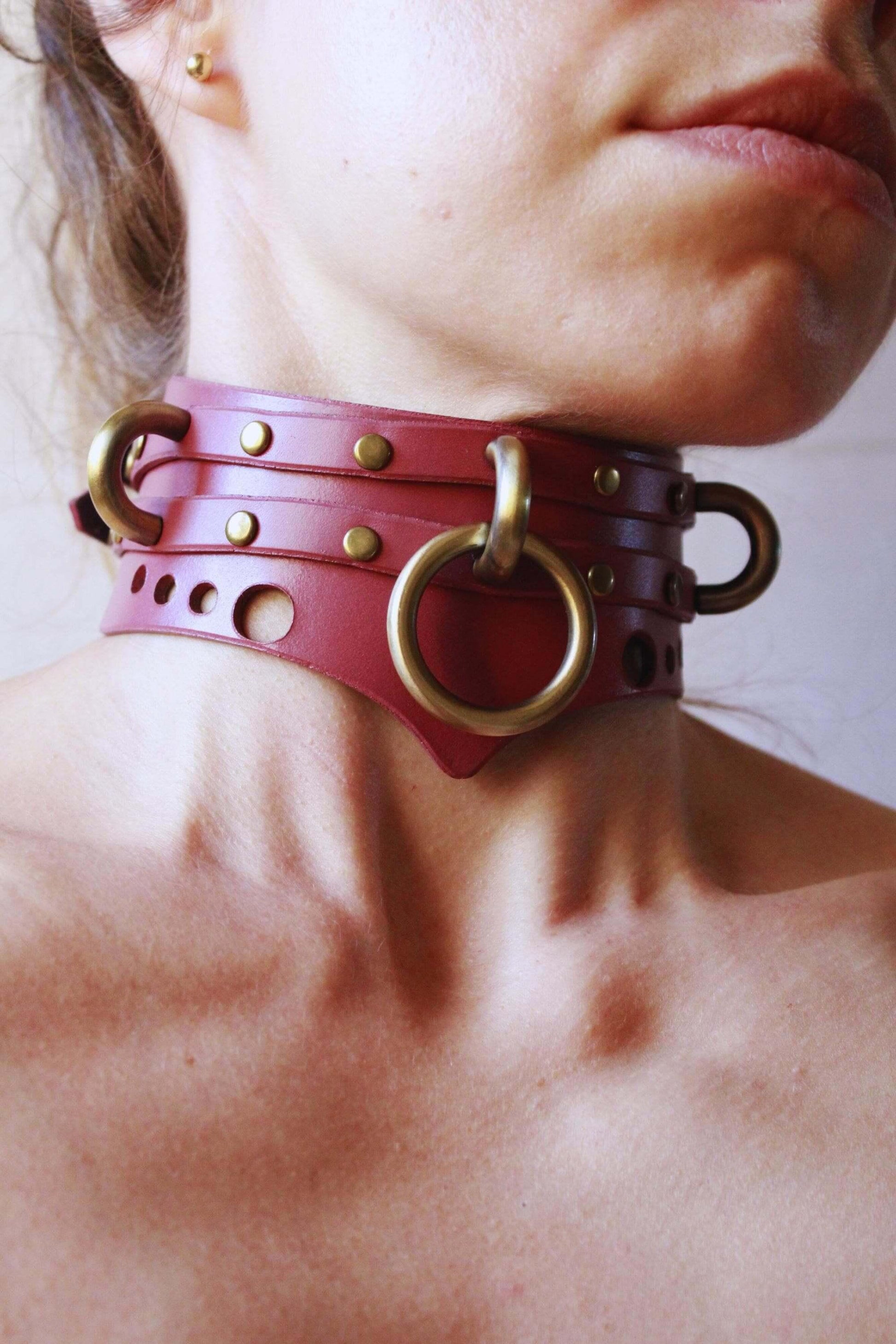 Posture Collar - Elegant Day Collar for Submissive Jewelry - Happytoys Sexshop: online sex shop for Feeling Happy & Easy 😊 - Discreet geleverd