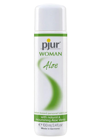 pjur Woman Aloe WB 100ml Glijmiddel met Aloe Vera - Happytoys Sexshop: Toys for Feeling Happy & Easy 😊 - Discreet geleverd
